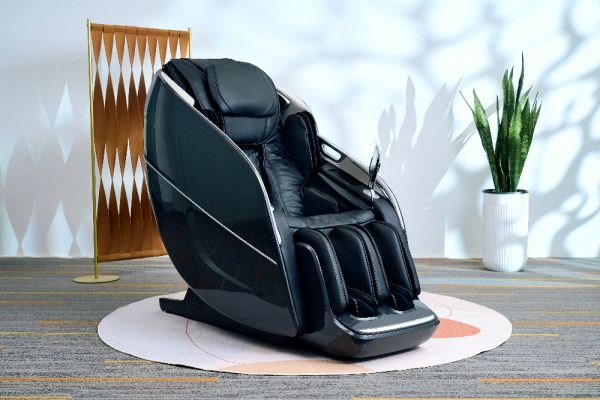 Elektrischer Massagesessel mit Airbag & 3D-Massage-Mechanismus, Lautsprecher & Touchscreen-Display