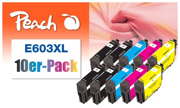 10er-Pack Tintenpatronen ersetzt Epson No. 603XL