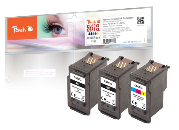 Spar Pack Plus Druckköpfe ersetzt Canon PG-560XL, CL-561XL