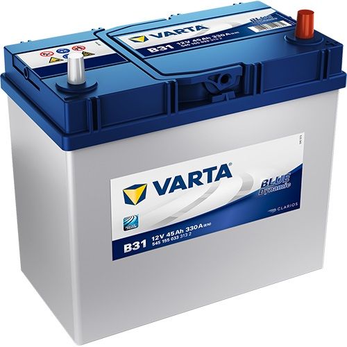 Blue Dynamic 5451550333132 Autobatterien, B31, 12 V, 45 Ah, 330 A