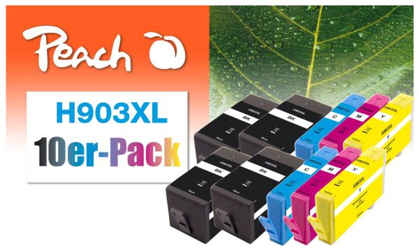 10er-Pack Tintenpatr. ersetzt HP No. 903XL