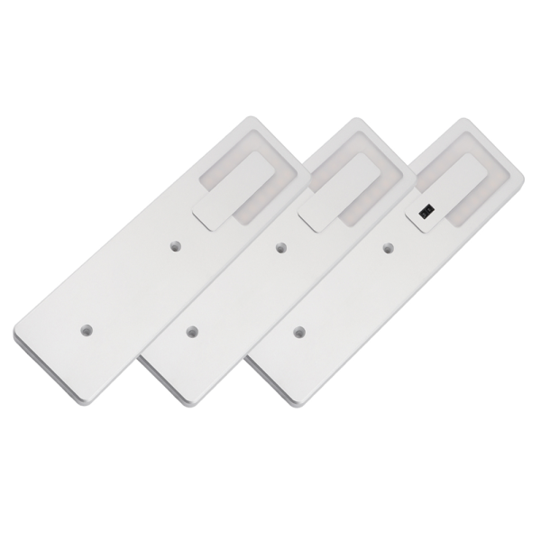 LED-Sensor-Leuchte 3er-Set