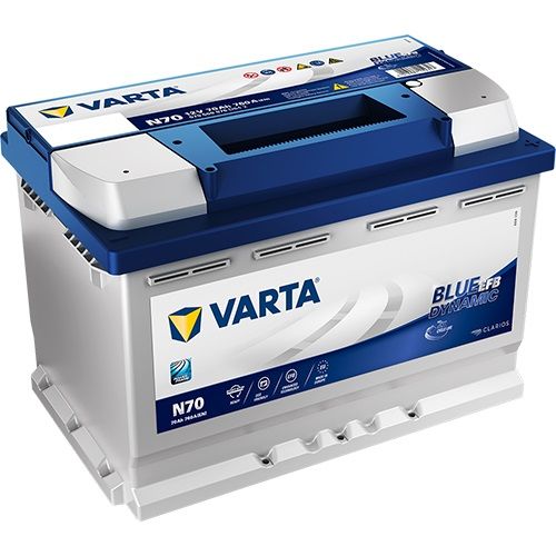 BLUE Dynamic EFB 570500076D842 Autobatterien, N70, 12 V, 70 Ah, 760 A