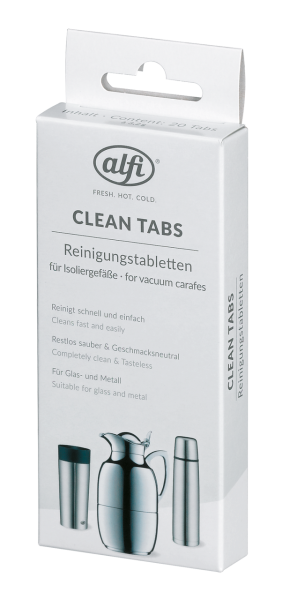 CLEAN TABS 1x20 Stk. Reinigungstabletten