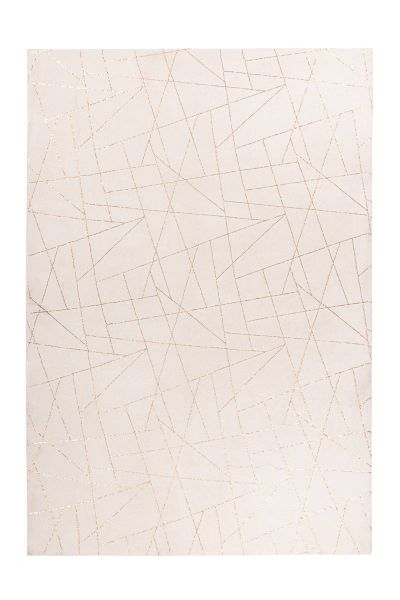 Teppich Creme / Gold 160cm x 230cm