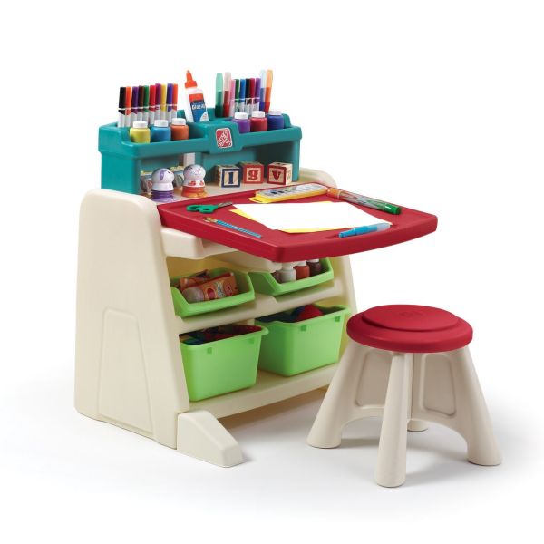 Flip & Doodle Easel Desk With Stool