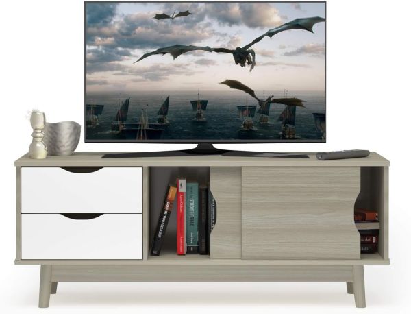 Modernes TV-Regal, TV-Schrank für Fernseher bis zu 60 Zoll