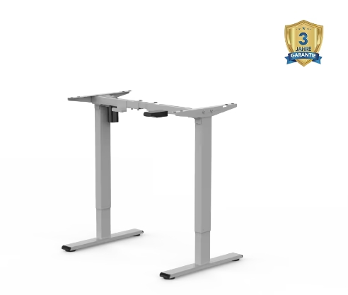 FlexiSpot Elektrisch höhenverstellbares Schreibtischgestell Basic Farbe:Grau
