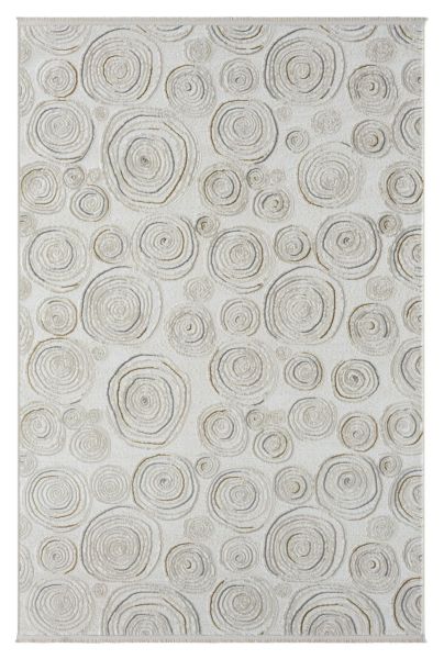 Teppich Layla , 160cm x 230cm, Farbe Beige, rechteckig, Florhöhe 10mm