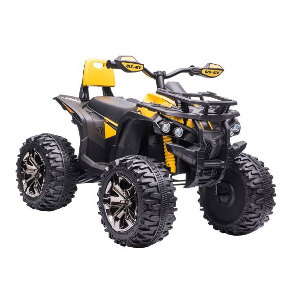 Elektro-Quad Kinder Elektro ATV Kinderwagen LED Frontlicht mit MP3 USB 2 x 550 Motoren Kinderfahrzeu