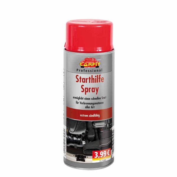 Starthilfe-Spray, 400ml Spraydose (Starthilfe bei Nässe, schwacher  Batterie, etc.)