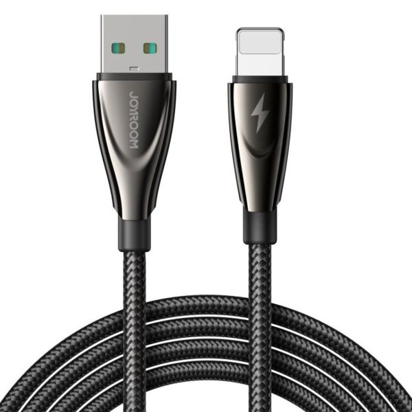 Pioneer Series SA31-AL3 Ladekabel USB-A/ iPhone-Anschluss 3A-Kabel 1,2 m – Schwarz