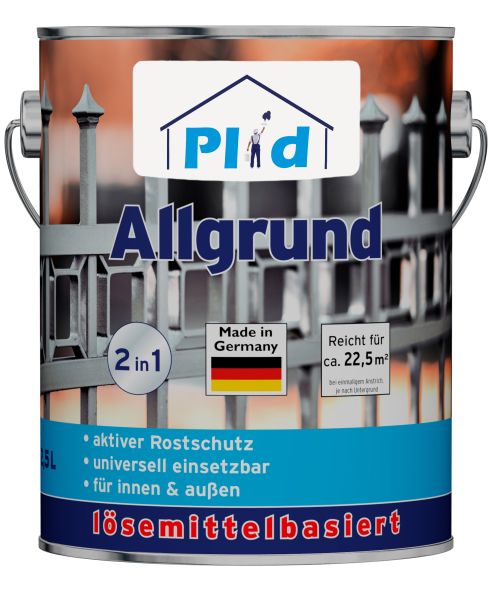 Premium Allgrund Rostgrundierung Grundierung Weiß