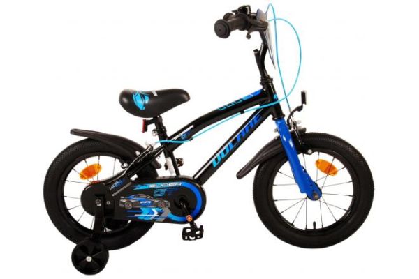 Super GT Kinderfahrrad - Jungen - 14 Zoll - Blau - Zweihandbremsen