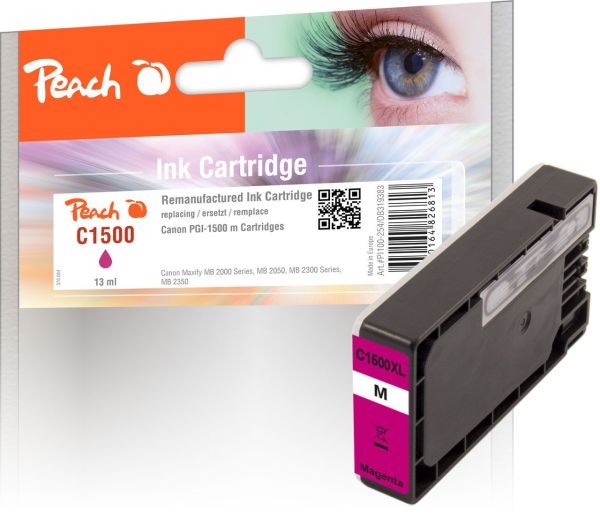 Tintenpatrone magenta ersetzt Canon PGI-1500XLM