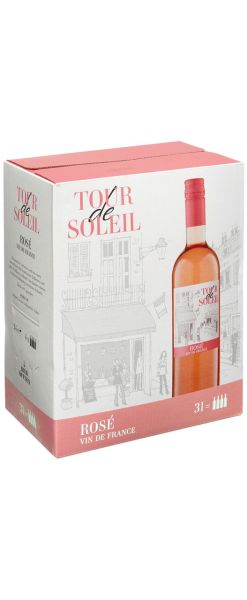 Tour de Soleil Rosè 3l Bag in Box