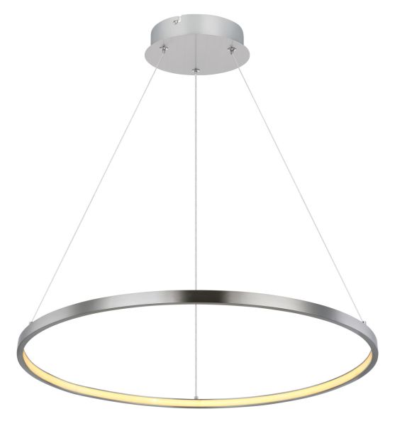 Lighting - RALPH - Hängeleuchte Metall Nickel matt, LED