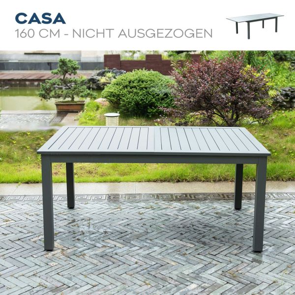 ausziehbarer Gartentisch CASA