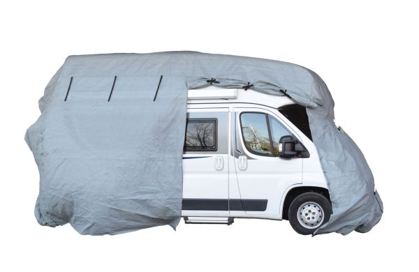 GreenYard® Wohnmobil Schutzhülle Größe L 730 x 235 x 275 cm Wohnwagenplane Abdeckplane