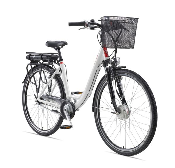 Damen City E-Bike RC657 Multitalent mit 7-Gang Shimano Nabenschaltung, Weiß