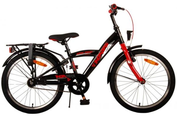 Thombike Kinderfahrrad - Jungen - 20 Zoll - Schwarz Rot