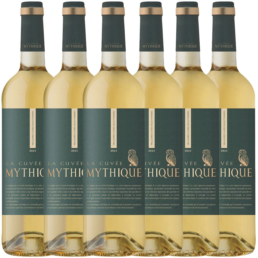 LA CUVÉE MYTHIQUE BLANC 2021  0,75 l