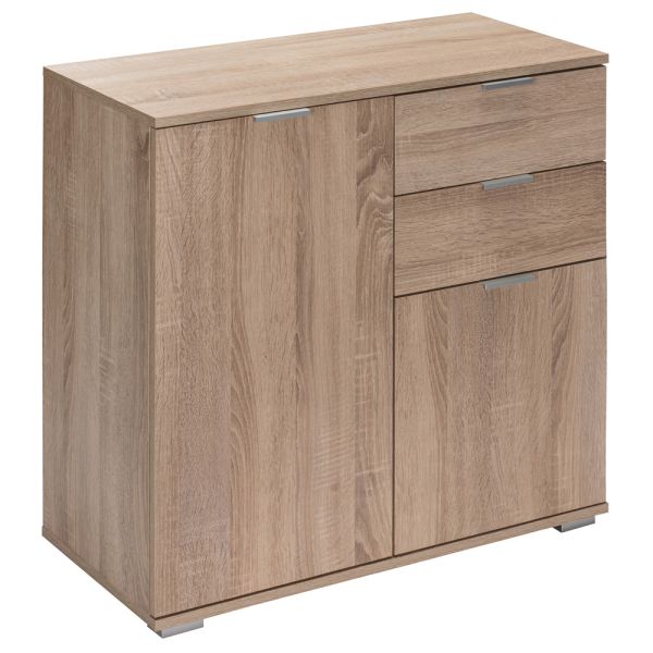 Sideboard »Alba« Eiche mit 2 Türen und Schubladen - Typ DB121