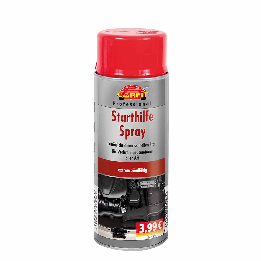 SDV Chemie Motorstarter Starthilfespray 3X 400ml Motorstartspray  Starterspray Starthilfe