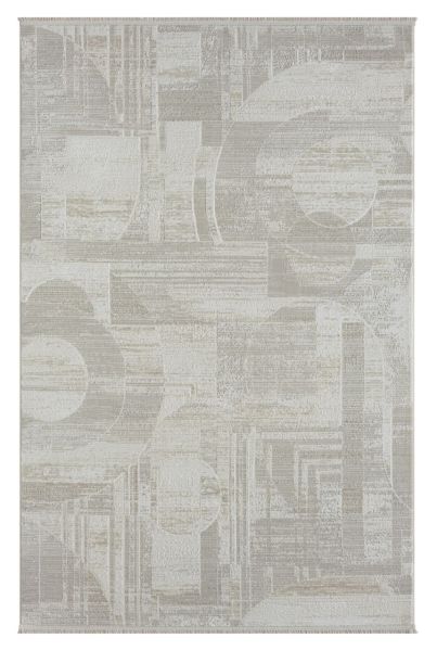 Teppich Violet, 160cm x 230cm, Farbe Beige, rechteckig, Florhöhe 10mm