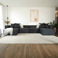 Modulares Sofa VERONA - XXL Anthrazit