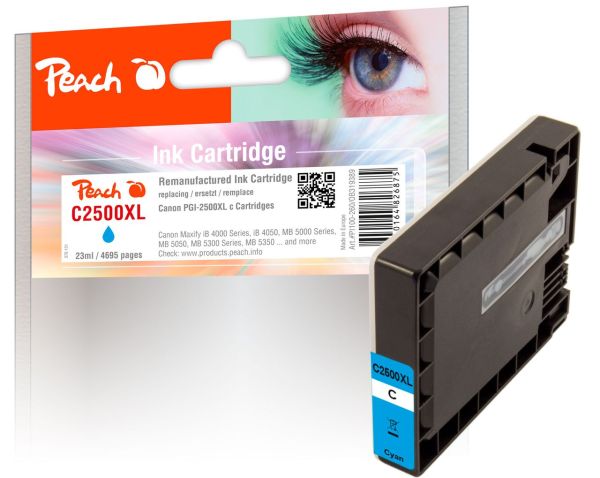 Tintenpatrone cyan ersetzt Canon PGI-2500XLC