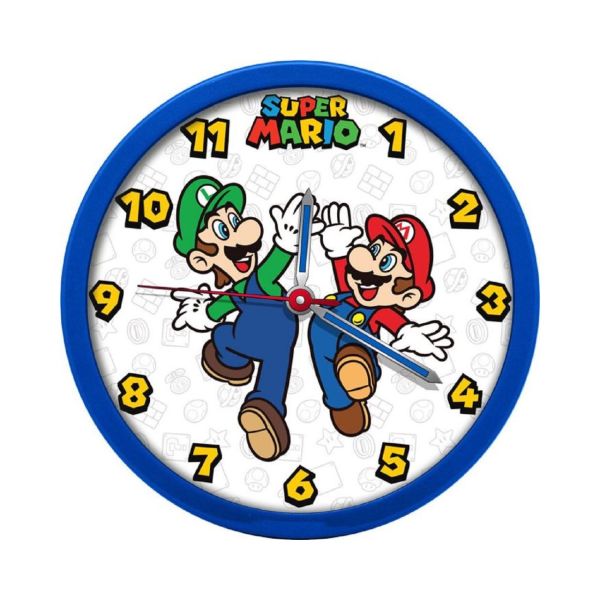 Super Mario analoge Wanduhr 25cm: Der Blickfang für jedes Gamer-Zimmer