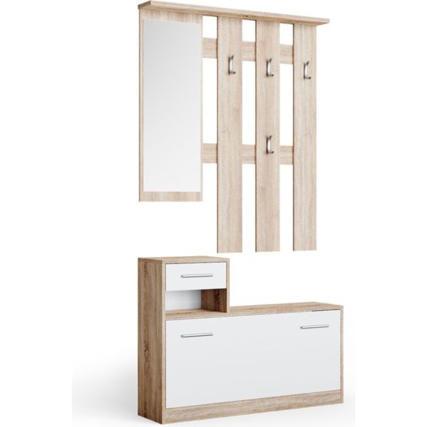 Flurgarderobe Set Billy sonoma Garderobe Dielengarderobe Kompaktgarderobe