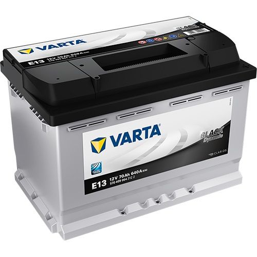 Black Dynamic 5704090643122 Autobatterien, E13 12 V, 70 Ah, 640 A