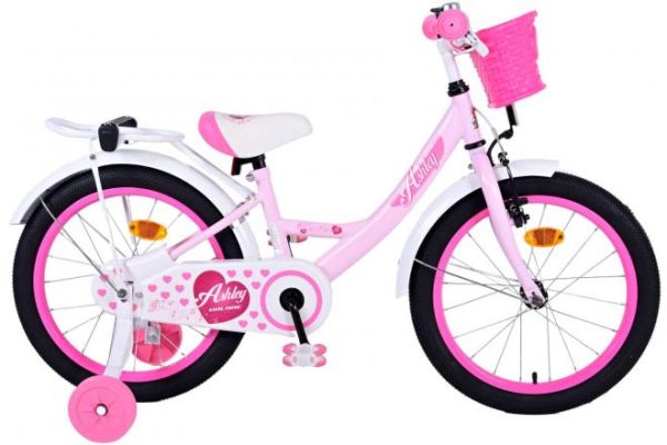 Ashley Kinderfahrrad - Mädchen - 18 Zoll - Rosa