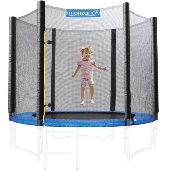 monzana® Sicherheitsnetz für Trampolin Ø183cm