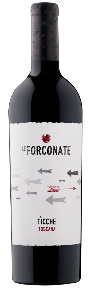 LE FORCONATE Toscana Rosso IGT Ticche Merlot, Sangiovese trocken 2018