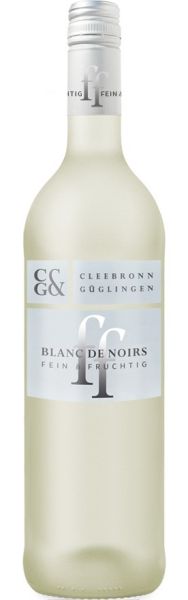 Cleebronner Blanc De Noirs Qualitätswein Fein & Fruchtig 0,75l