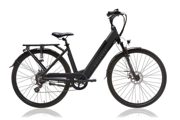 L' Amant, City E-bike, Damen, Premium, 13 Ah, 7 Gänge, Schwarz