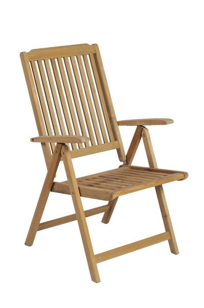 Harms Hochlehner SOLO,Teak,5-fach verstellbar