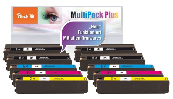 10er-Pack Tintenpatr. ersetzt HP No. 970XL, No. 971XL