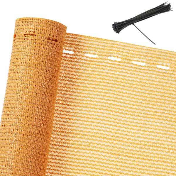 Detex® Balkonsichtschutz Beige 1x10m