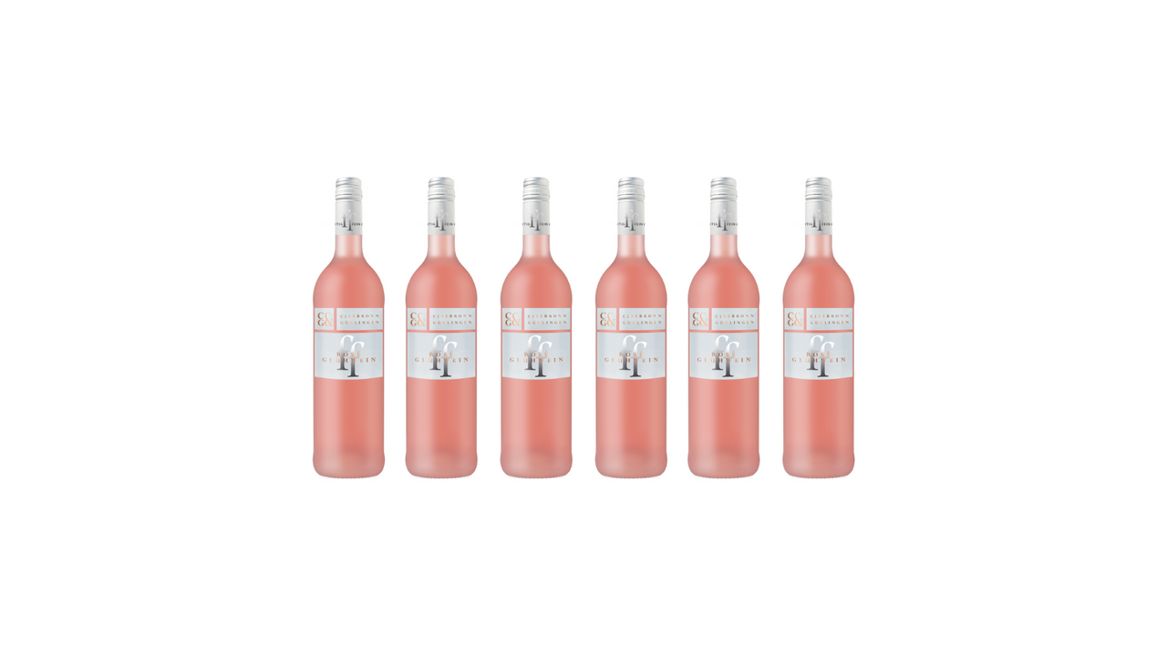 GLÜ Rosé Glühwein fein&fruchtig 0,75l 6er Karton Württembergische WZG Norma24 DE