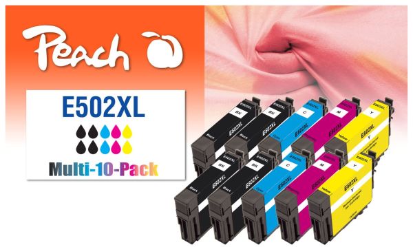 10er-Pack Tintenpatr., ersetzt Epson No. 502XL