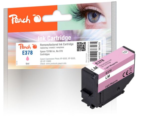 Tintenpatrone light magenta ersetzt Epson T3786, No. 378 lm