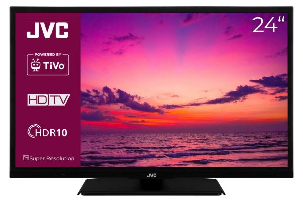 JVC Fernseher 24 Zoll Smart TV (HD-Ready, HDR, Triple-Tuner)