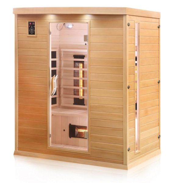 Infrarotkabine Infrarotsauna PIERSON 160cm x 105cm x 190cm Dual-Therm