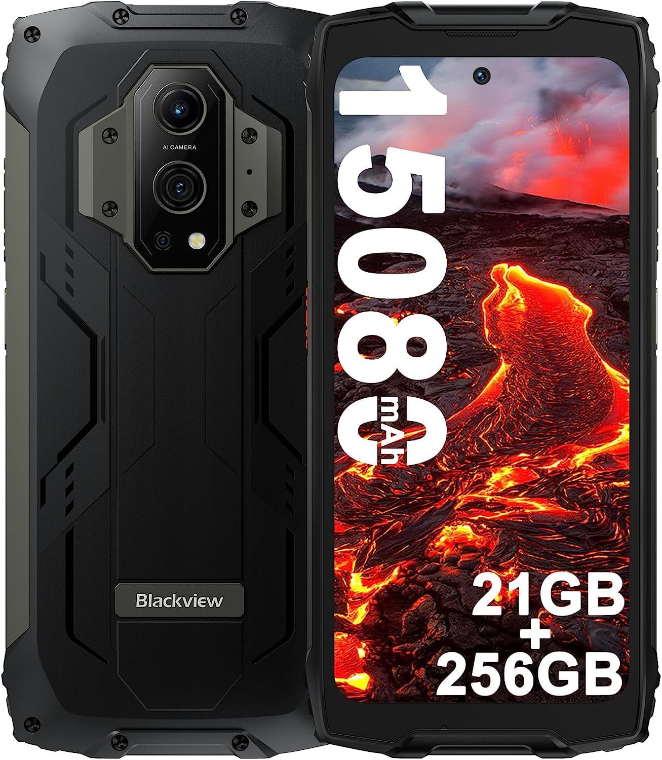 Blackview BV9300 Mediatek Helio G99 Rugged 12GB 256GB 6.7120Hz 15080mAh  Laser Measure Android 12