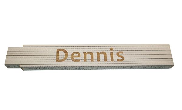 Werkzeuge GmbH Meterstab weiß Dennis