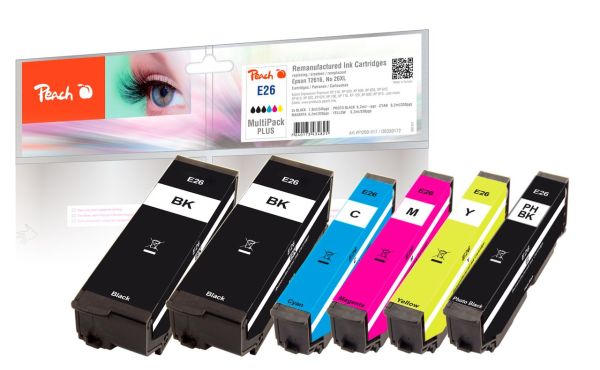 Spar Pack Plus Tintenpatronen ersetzt Epson No. 26